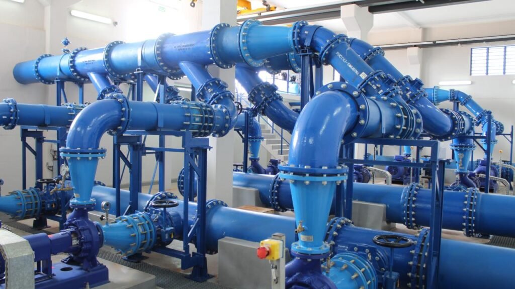 Station pompage SAEPmV Bénin ANAEPMR modèle eau potable
