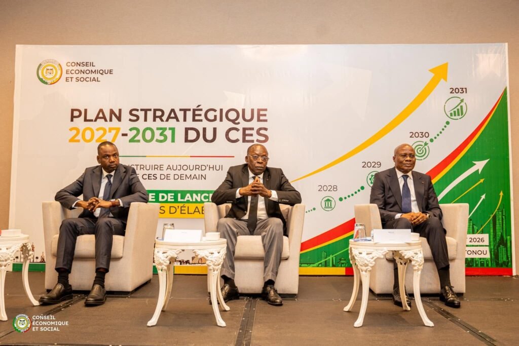 Abdoulaye Bio Tchane lancement plan strategique CES 2027 2031 Novotel Cotonou