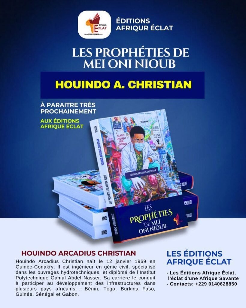 Nouvelle parution Les Prophéties de Mei Oni Nioub Afrique Éclat