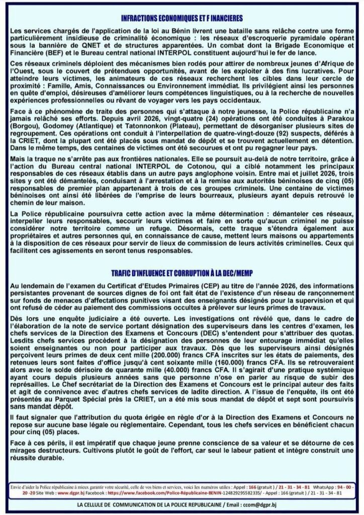 point-presse-police-republicaine-365-page2-qnet-92-suspects-criet-interpol