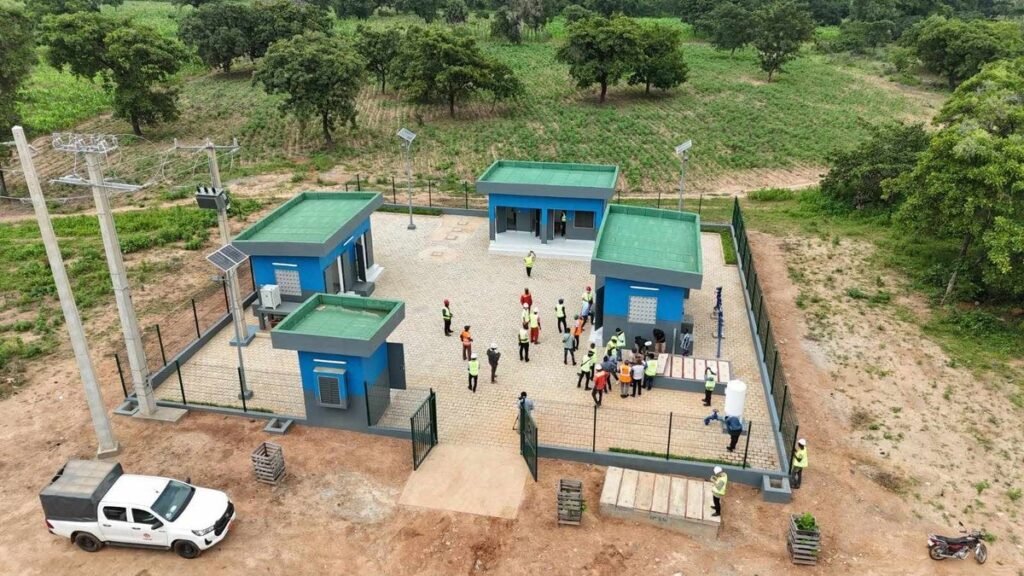 Station pompage traitement SAEPmV Sontou Pèrèrè ANAEPMR