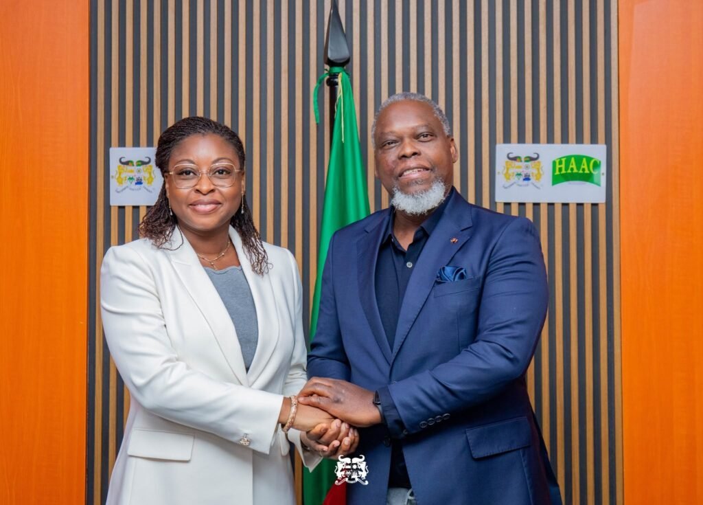 Aurelie Adam Soule Zoumarou Edouard Loko HAAC poignee main cloture consultations