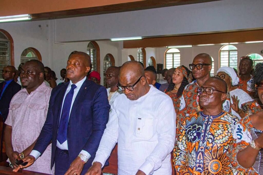 Fan-Club Wadagni 100 jours priere ministres conseillers Fagnon Nobime Saint-Michel Cotonou