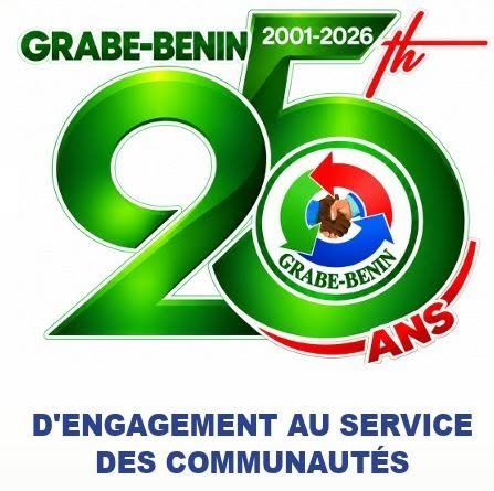 GRABE-BENIN ONG 25 ans engagement communautes logo 2001-2026