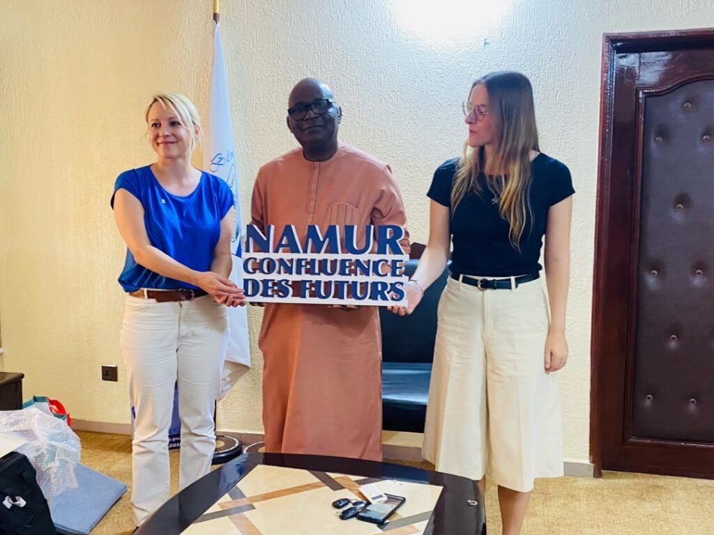 Maire Porto-Novo Rachadou Toukourou Namur Confluence des Futurs Charlotte Braibant PCIC