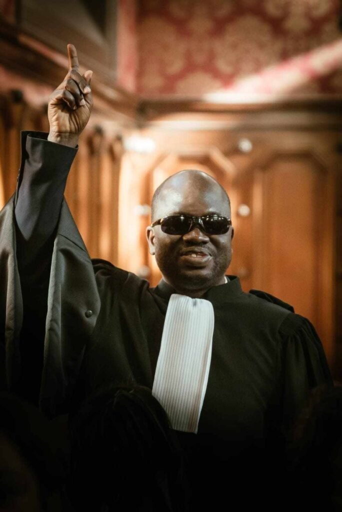 Maitre Bio Bienvenu Boni avocat Bordeaux robe serment 2024 docteur droit UAC premier