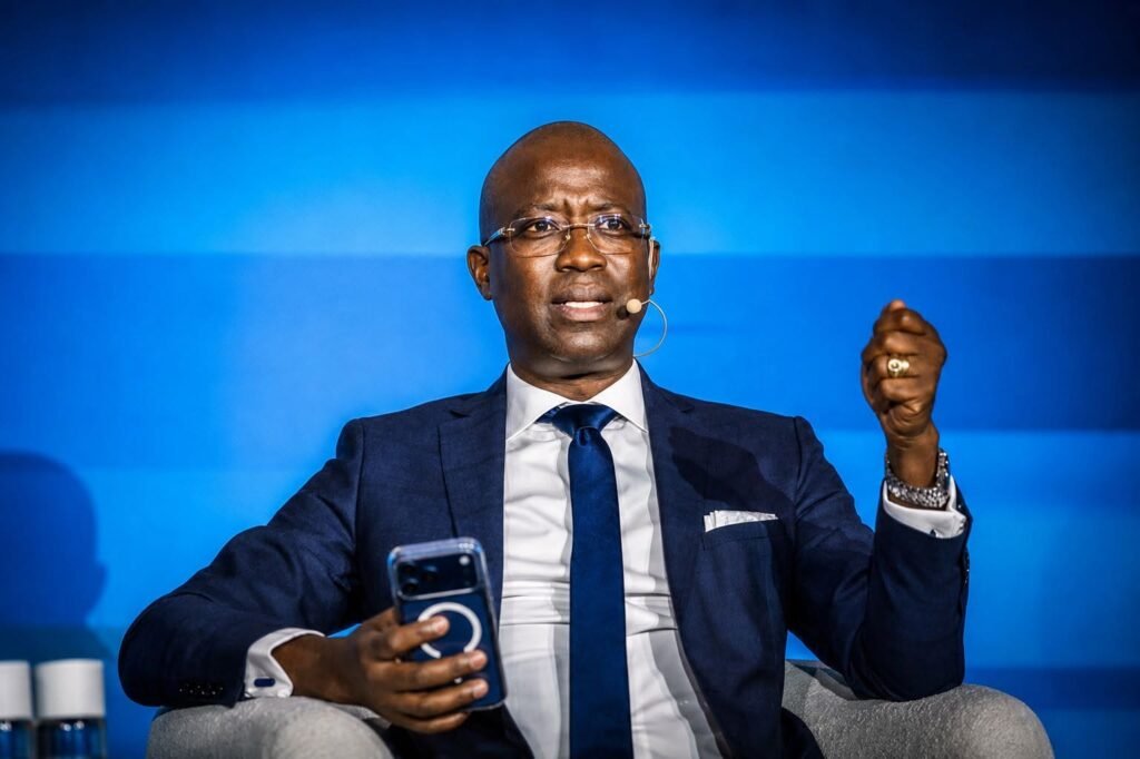 Luciano Hounkponou President APDP Benin panel Johannesburg gouvernance donnees IA fintech summit MTN