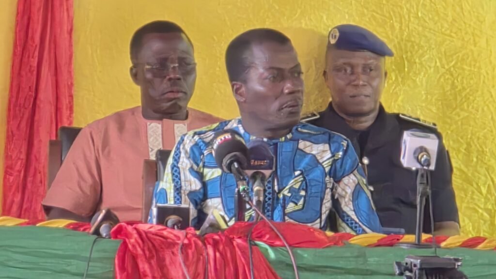 Tournee Adjohoun Wilfried Houngbedji ministre porte parole Goun mesures sociales