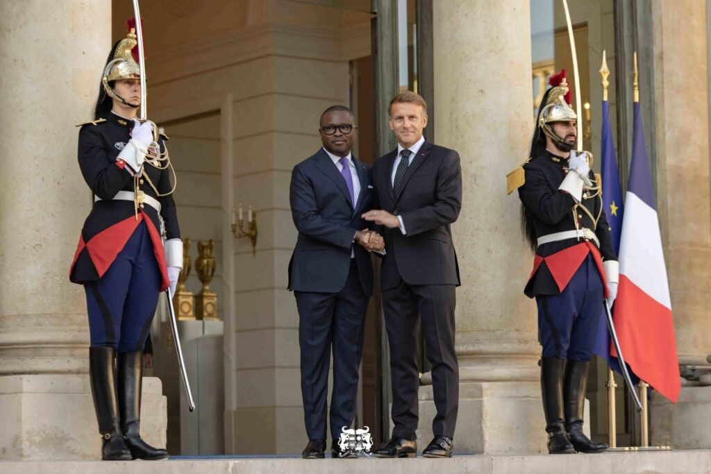 Romuald Wadagni et Ammanuel Macron