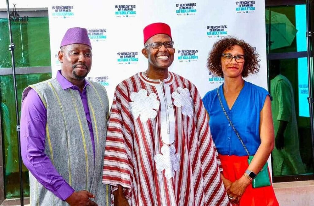 El Hadj Amadou Diop et des partenaires