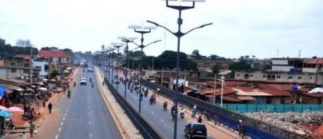 Une rue de Porto-Novo