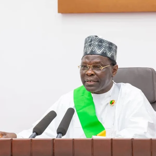 Professeur Joseph Fifamin Djogbénou Président Assemblée Nationale Bénin perchoir
